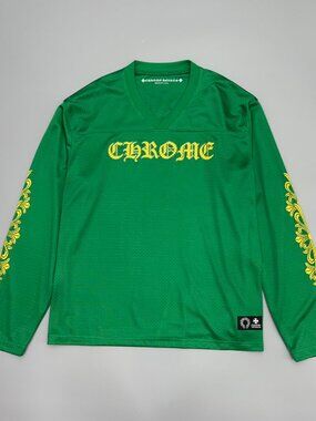Classic Chrome Hearts Casual Long-Sleeve Green